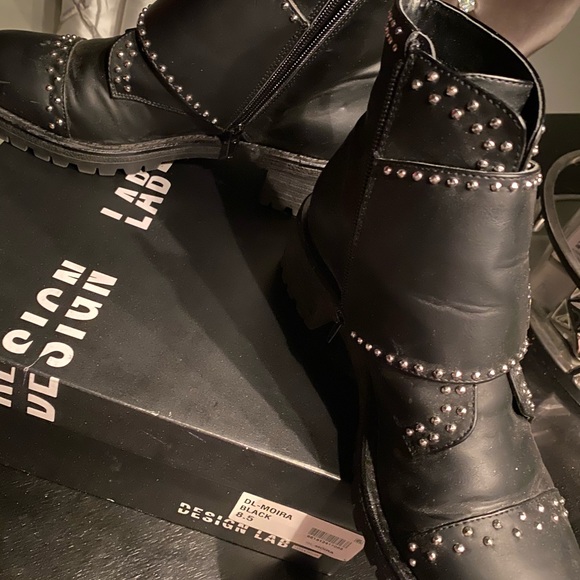 Design Lab Studded combat boots - Picture 5 of 5
